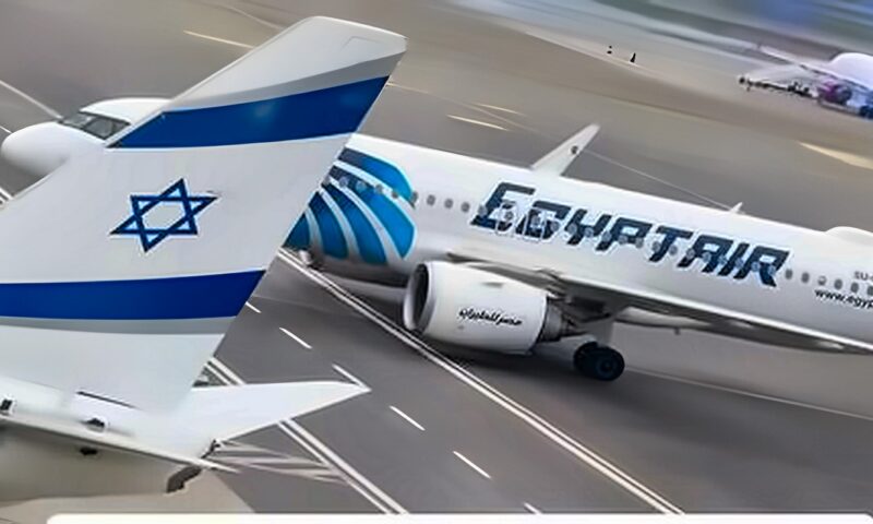 غضب في تل أبيب من طيار مصري وثق طائرة “العال” برسالة من خطاب للسادات