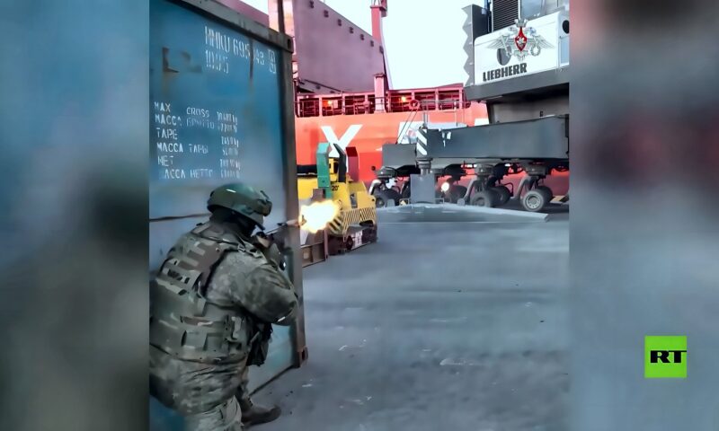 مناورات تكتيكية للأسطول الشمالي الروسي