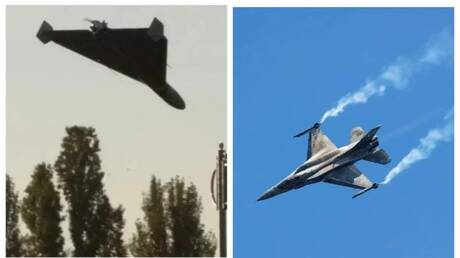 مكنسة كهربائية طائرة.. لماذا تعد مقاتلة F-16 سلاحا سيئا ضد مسيرات “غيران” الروسية