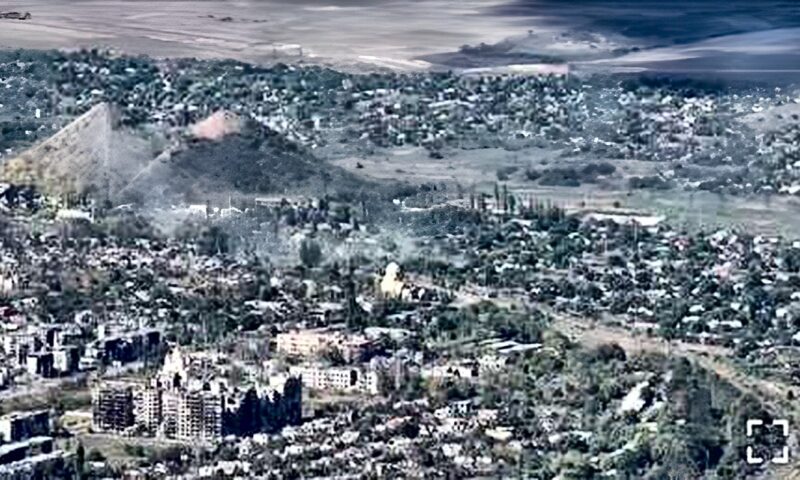 أولى مشاهد دوبروبوليه المحرَّرة في جمهورية دونيتسك الشعبية