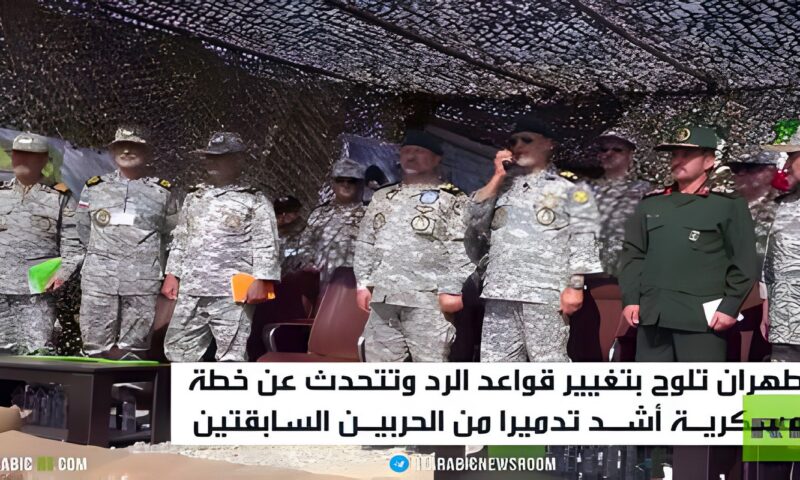 طهران تهدد برد أشد تدميرا