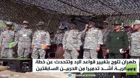 طهران تهدد برد أشد تدميرا