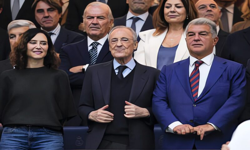 قطيعة إدارية تسبق الكلاسيكو.. رئيس ريال مدريد يغيب عن مواجهة برشلونة فلماذا؟!