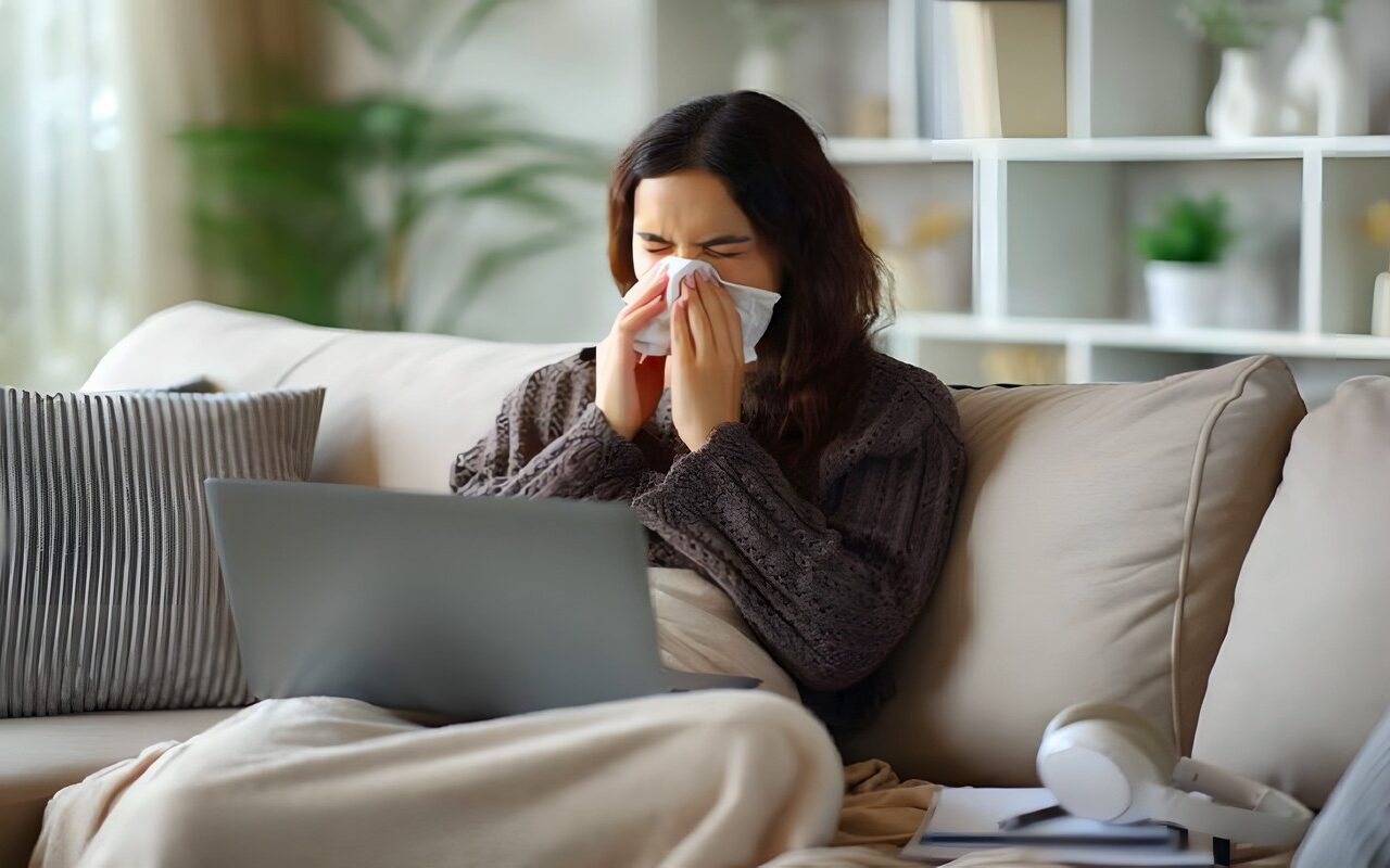 طبيب: التمخط بقوة قد يلحق الضرر بطبلة الأذن