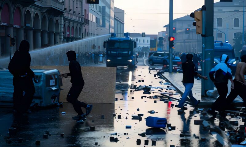 الاستخبارات الإيطالية: احتجاجات ميلانو دُبّرت عبر وسائل التواصل الاجتماعي