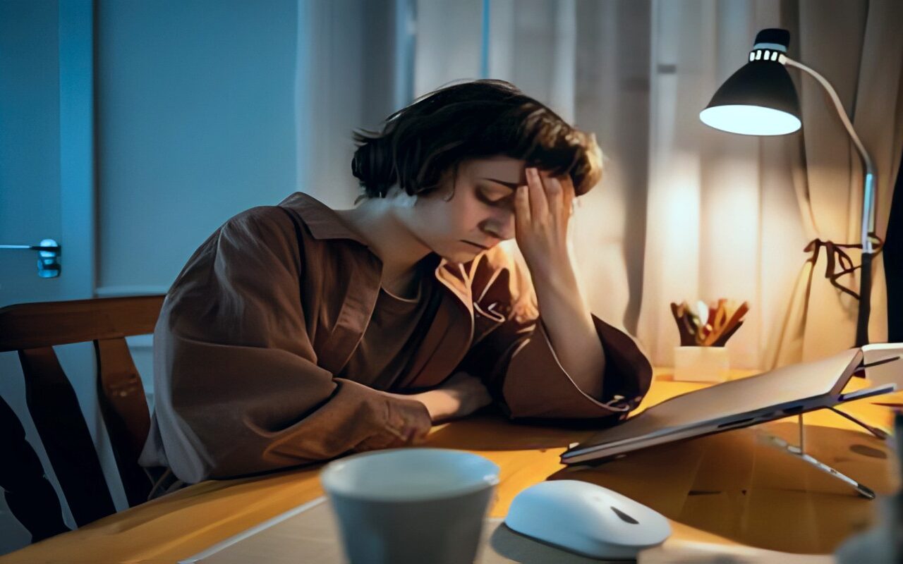 أسباب الحرقة والشعور بالرمل في العينين بعد استخدام الكمبيوتر