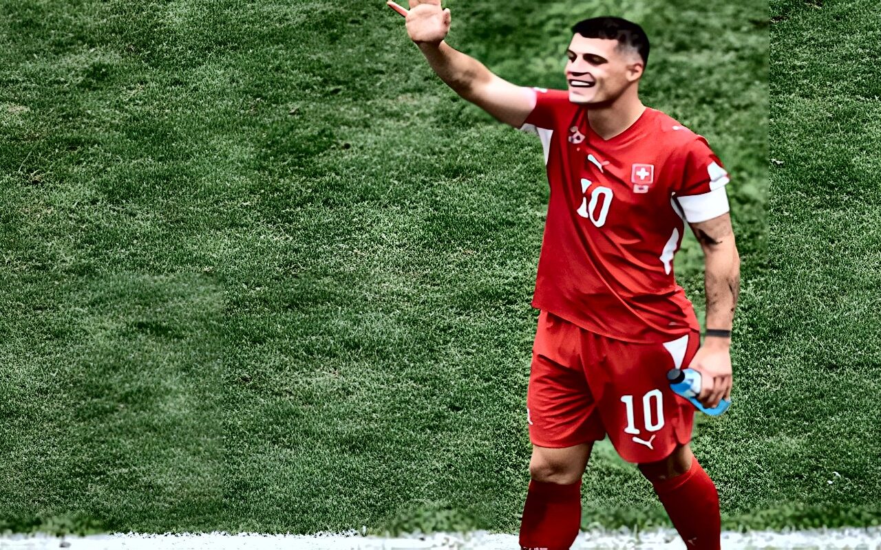 بعد التغيب عن 4 مباريات بسبب قضية التزوير.. تشاكا يعود لقيادة منتخب سويسرا