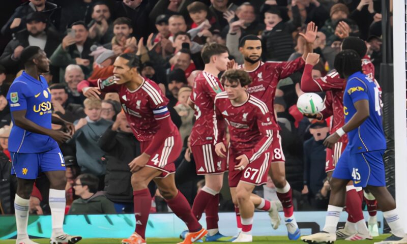 ليفربول يطيح بتشيلسي ويبلغ ربع نهائي كأس الرابطة