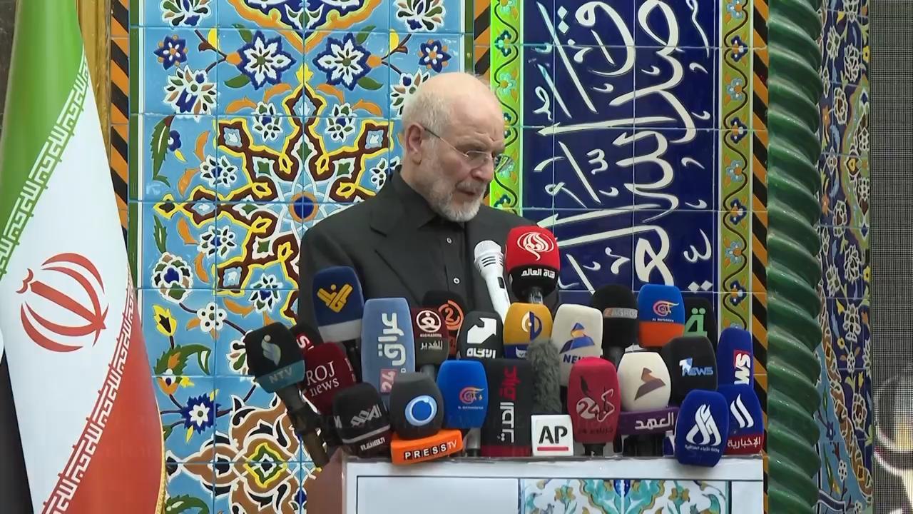 رئيس البرلمان ‌الإيراني يتمسك بشروط طهران ⁠السبعة