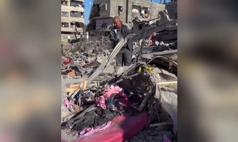قطاع غزة.. آثار القصف الإسرائيلي على مخيم البريج