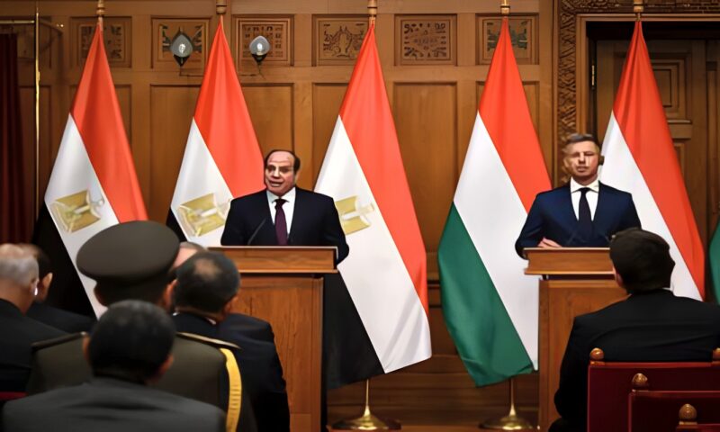 السيسي من بودابست: لا سلام مستداما في الشرق الأوسط دون إقامة الدولة الفلسطينية ووقف معاناة غزة