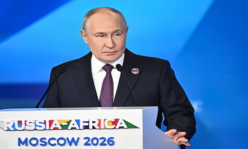 بوتين: روسيا منفتحة على التعاون المتكافئ مع جمهورية الكونغو الديمقراطية وجميع دول إفريقيا