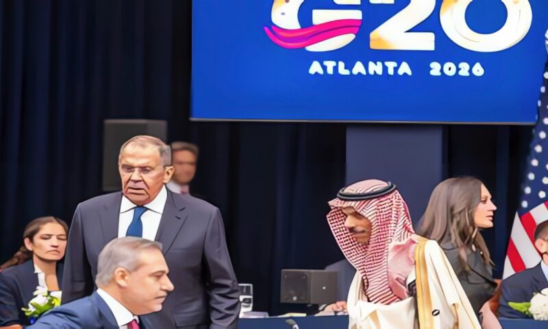  الأمن الإقليمي يتصدر لقاء لافروف وبن فرحان في أتلانتا