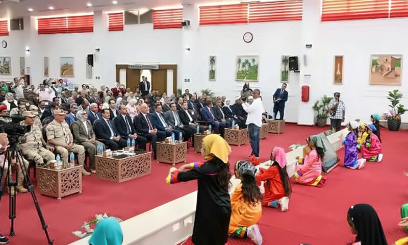 محافظ الوادي الجديد تشهد احتفال العيد القومي الـ67 للمحافظة