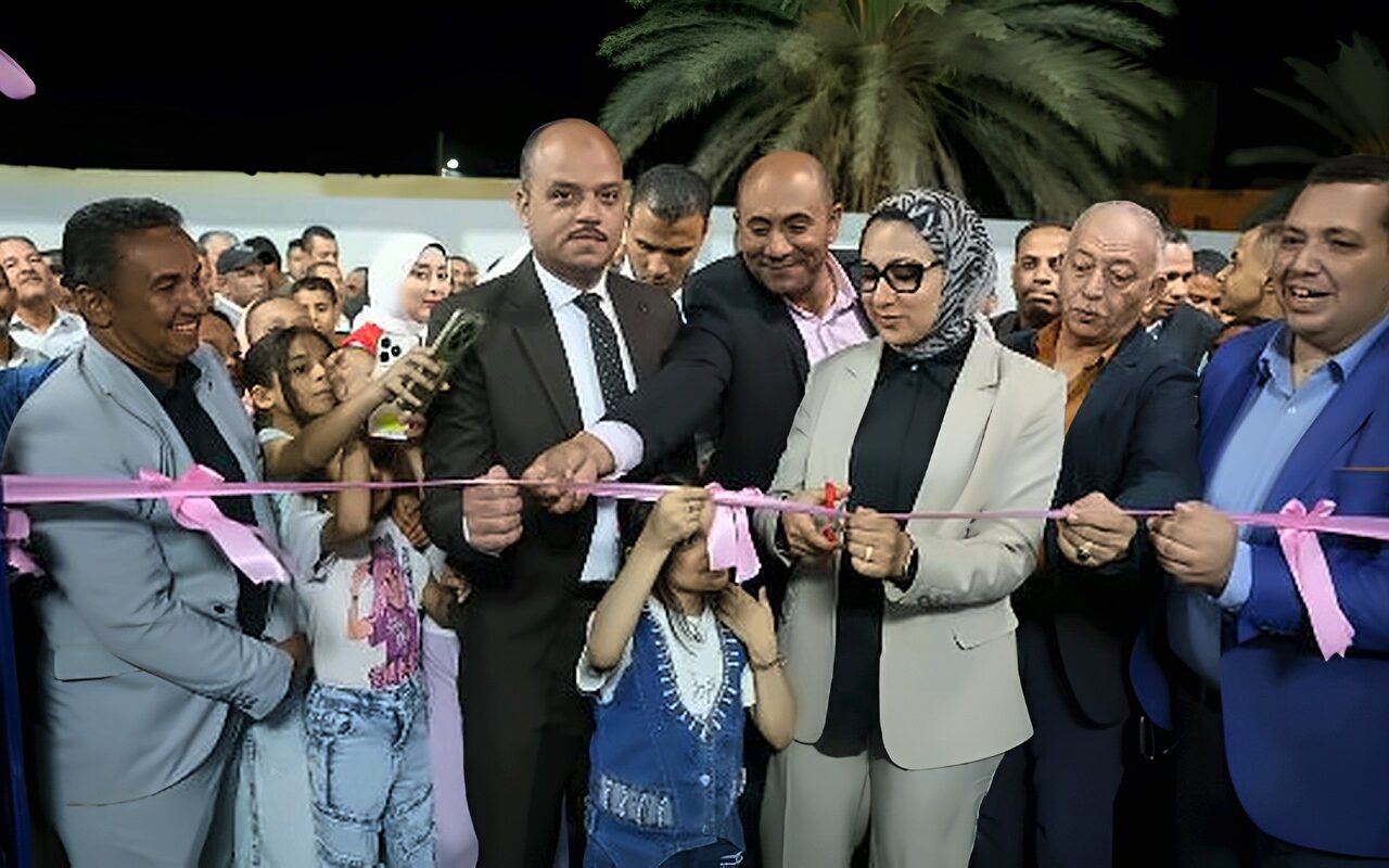 محافظ الوادي الجديد تفتتح وحدة طب الأسرة بقرية القصر بالداخلة