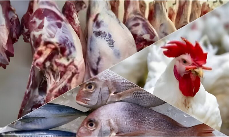 أسعار اللحوم والأسماك والدواجن بأسواق الوادي الجديد اليوم الجمعة