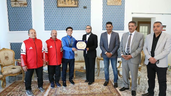 الوادي الجديد.. تكريم لاعب المشروع القومي للموهبة والبطل الأوليمبي لحصده 3 ميداليات فضية أفريقية