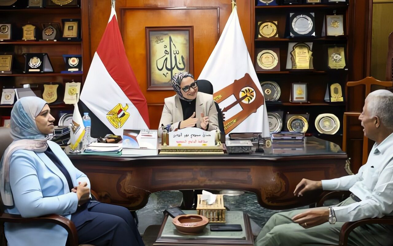 لبحث موقف المشروعات الجارية والمتعثرة محافظ الوادي الجديد تلتقي مستشار مجلس الوزراء