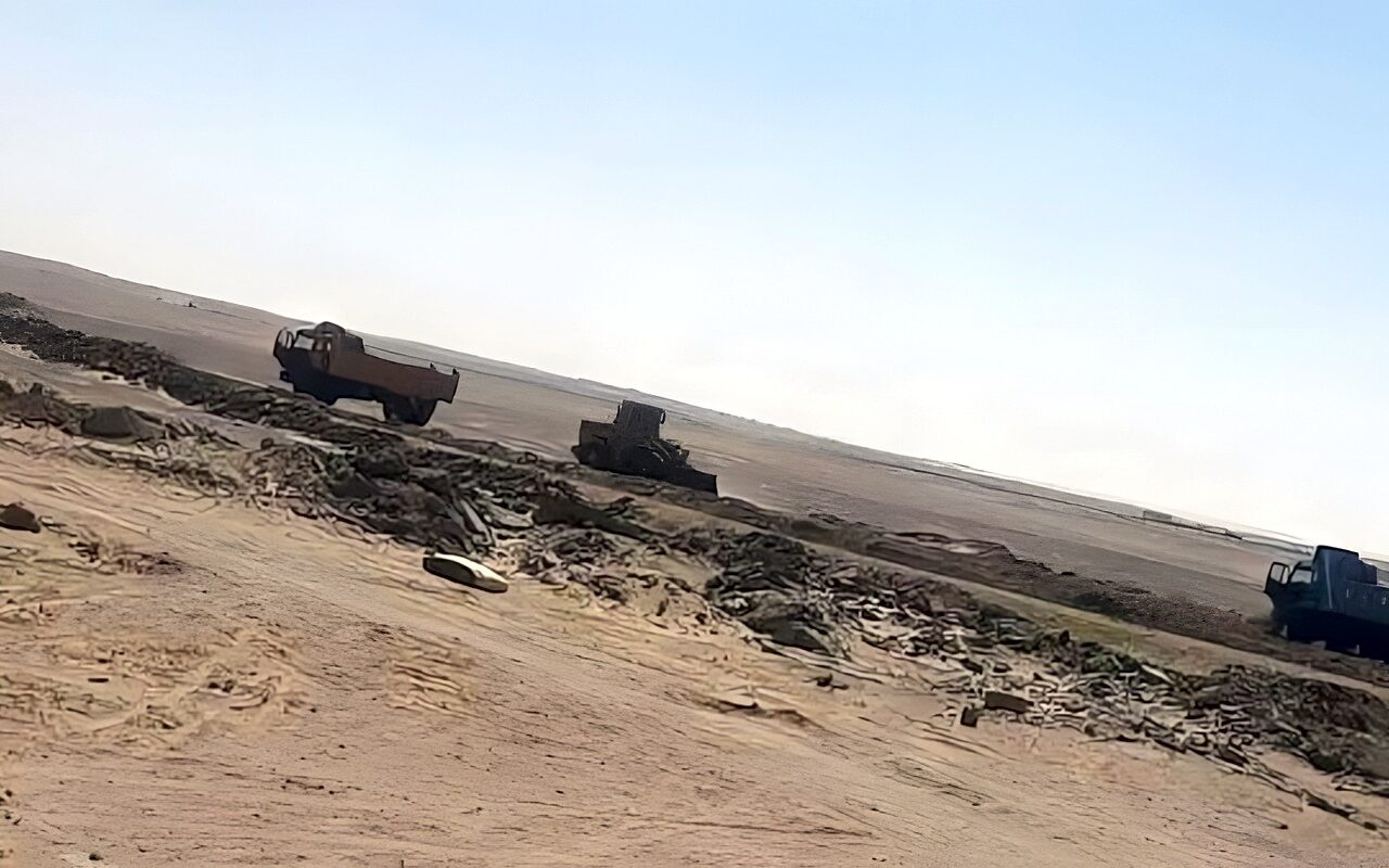 إزالة حالة تعد من المهد على مساحة 5 أفدنة بمركز باريس في الوادي الجديد