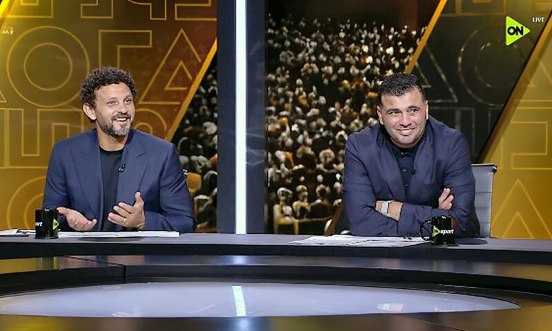 “حق ربنا 1-1” .. سجال طريف بين حازم إمام وحسام غالي في استوديو القمة