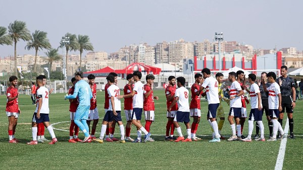 الأهلي والزمالك يتعادلان سلبيًا في الشوط الأول بدوري الجمهورية للشباب