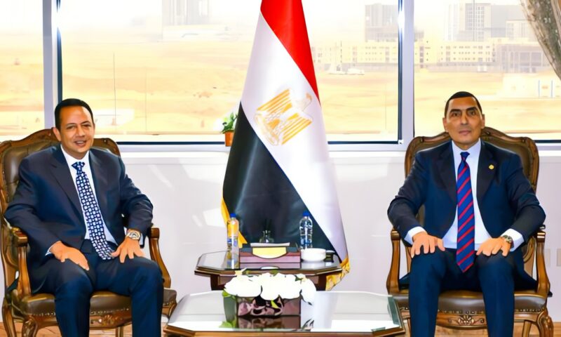 وزير الرياضة يستقبل محمد سلامة رئيس الاتحاد السكندرى لبحث دعم مسيرة النادي
