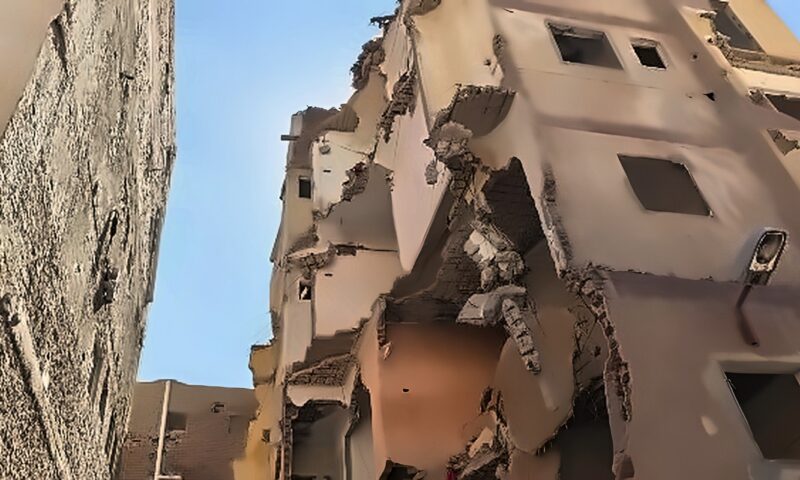 دون إصابات.. انهيار عقار خالٍ من السكان في أبو قير بالإسكندرية