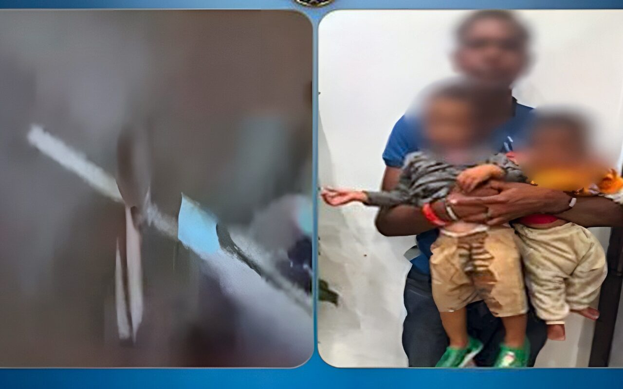 في حالة عدم اتزان.. ضبط أجنبي استغل ابنتيه في التسول بالإسكندرية