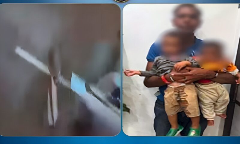 في حالة عدم اتزان.. ضبط أجنبي استغل ابنتيه في التسول بالإسكندرية