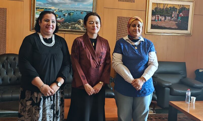 قنصل الصين يزور مركز الحرية للإبداع بالإسكندرية لتعزيز التعاون الثقافي والفني بين الجانبين