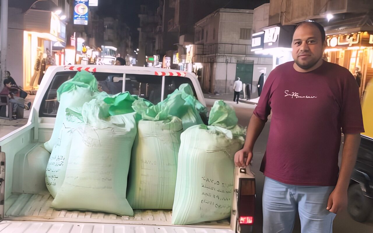 ضبط دقيق مدعم داخل مخبز شامي حر في حملة تموينية بالإسكندرية