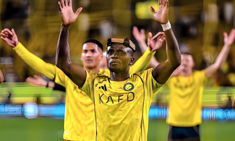 ماني يواصل التألق مع النصر.. 91 مساهمة تهديفية في مشواره مع العالمي