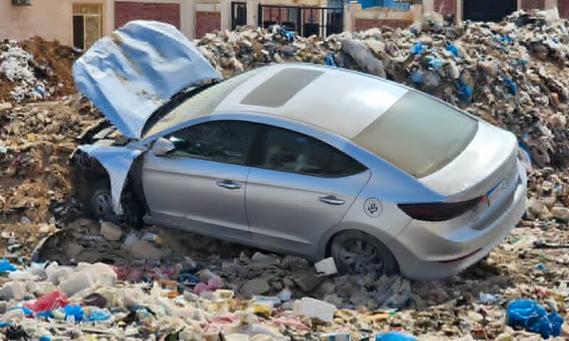 وفاة طالبة وإصابة 5.. الصور الأولى لحادث سيارة أمام مدرسة ابتدائي بمطروح