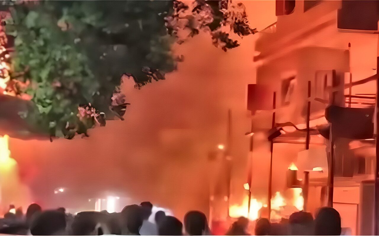التحفظ على مالك محل حواوشي حدائق القبة المحترق