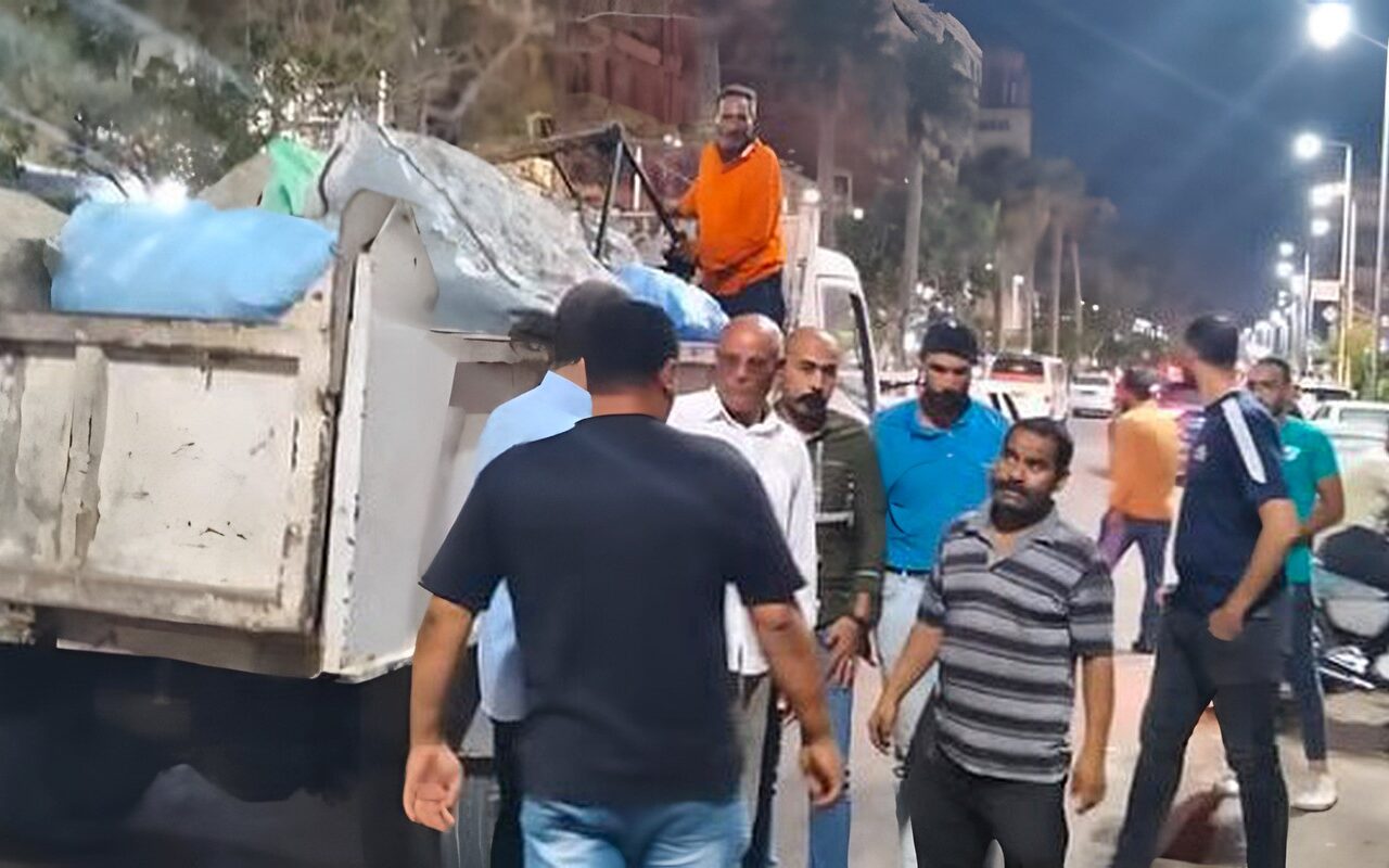 معًا نحافظ على بورسعيد.. لا تعبث بمحتويات صناديق القمامة