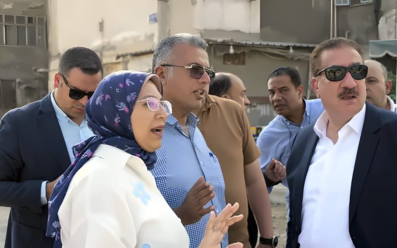 محافظ بورسعيد يتابع أعمال تطوير ورفع كفاءة شارعي «أسوان والصباح»