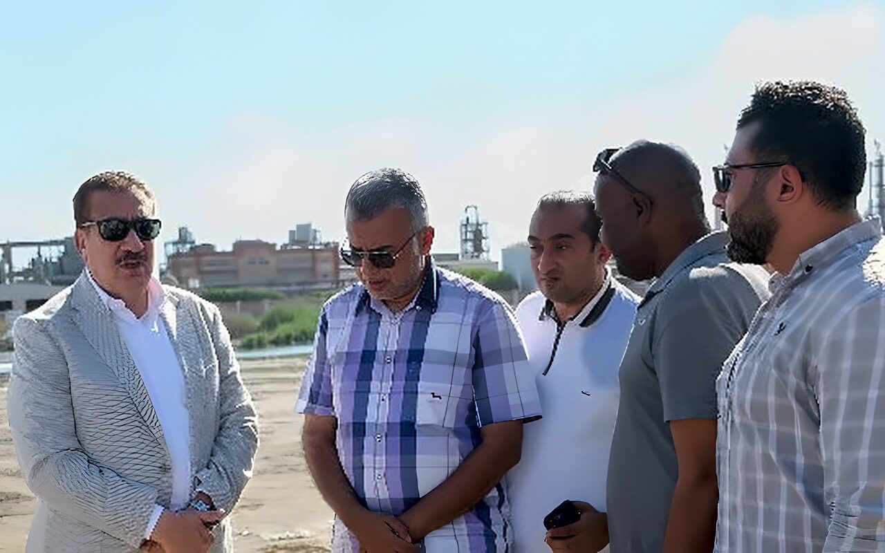 محافظ بورسعيد يتفقد بدء المرحلة الثانية من إنشاء كورنيش قناة الاتصال