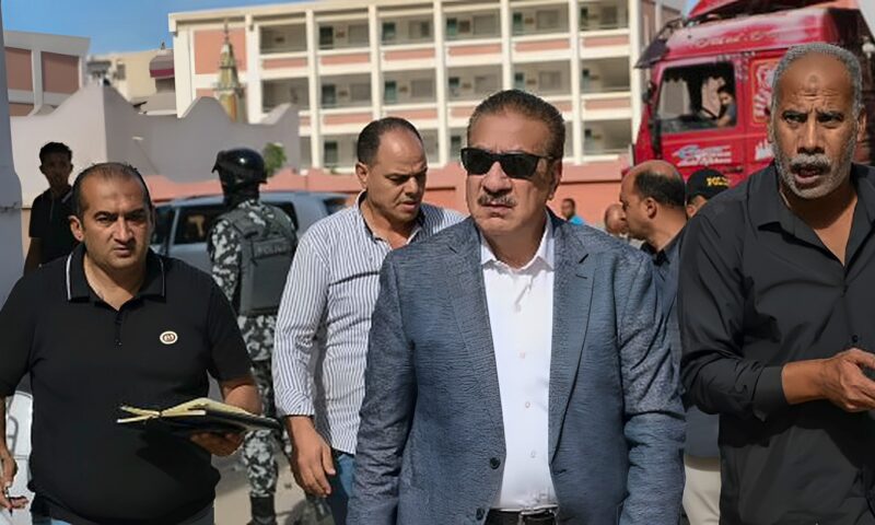 محافظ بورسعيد يتابع مستجدات أعمال تطوير ورفع كفاءة منطقة «بلال بن رباح»