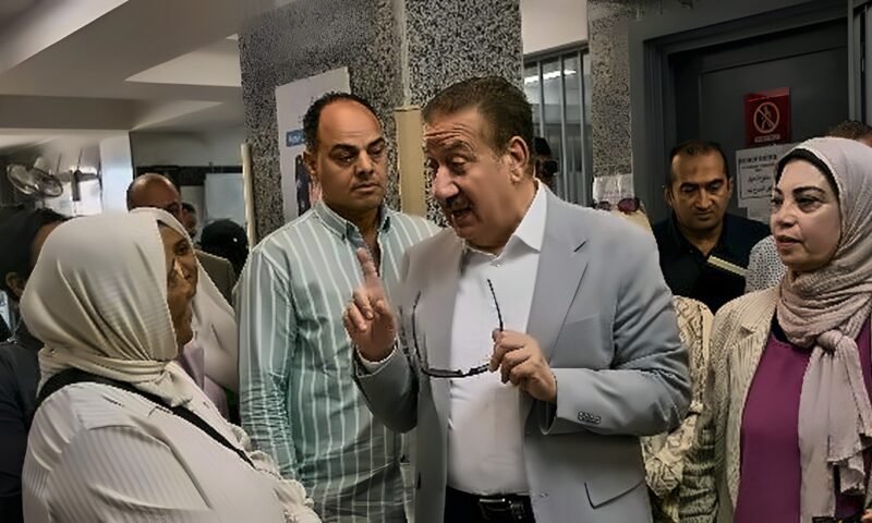 جولة مفاجئة لمحافظ بورسعيد داخل مركز طب أسرة بورفؤاد ثاني