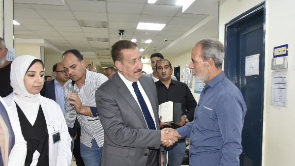 محافظ بورسعيد يتفقد وحدة طب أسرة بنك الإسكان بحي الضواحي لمتابعة مستوى الخدمات الطبية