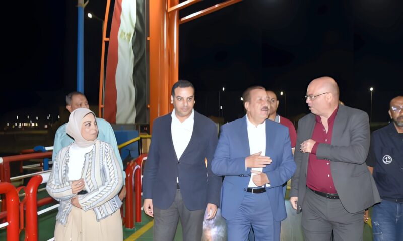 شريان مروري حيوي للربط بين بورسعيد وبورفؤاد.. محافظ بورسعيد يتفقد إعادة تشغيل كوبري النصر العائم «1».. صور