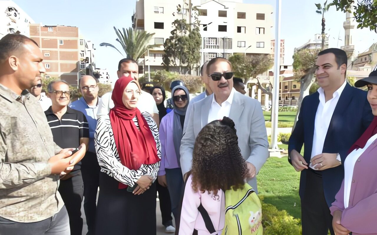 محافظ بورسعيد يوجه بإنهاء تطوير حديقة سعد زغلول بحي العرب خلال أسبوعين