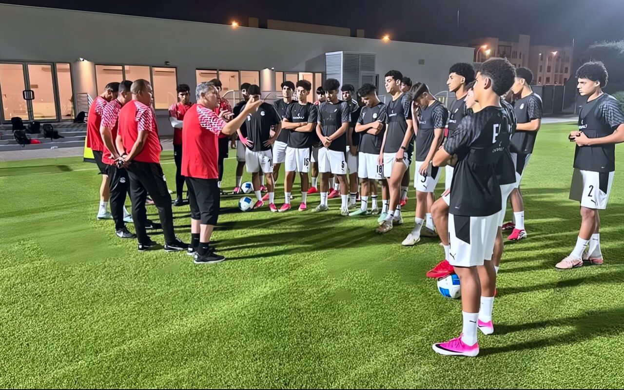 منتخب الناشئين يختتم استعداداته لمواجهة العراق في كأس الخليج (صور)