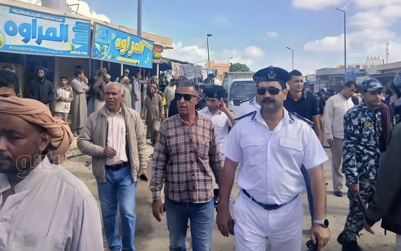 حملة مكبرة لإزالة الإشغالات في براني بمطروح