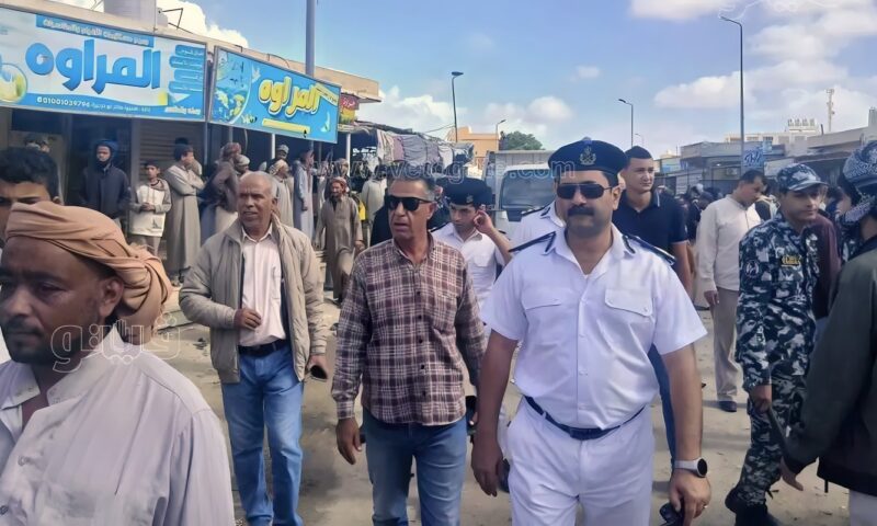 حملة مكبرة لإزالة الإشغالات في براني بمطروح