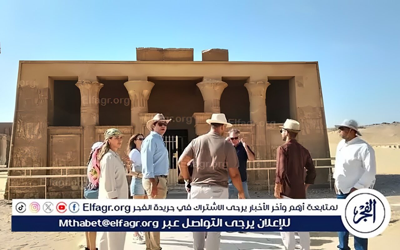 وفود سياحية متعددة الجنسيات تزور المناطق الأثرية بالمنيا