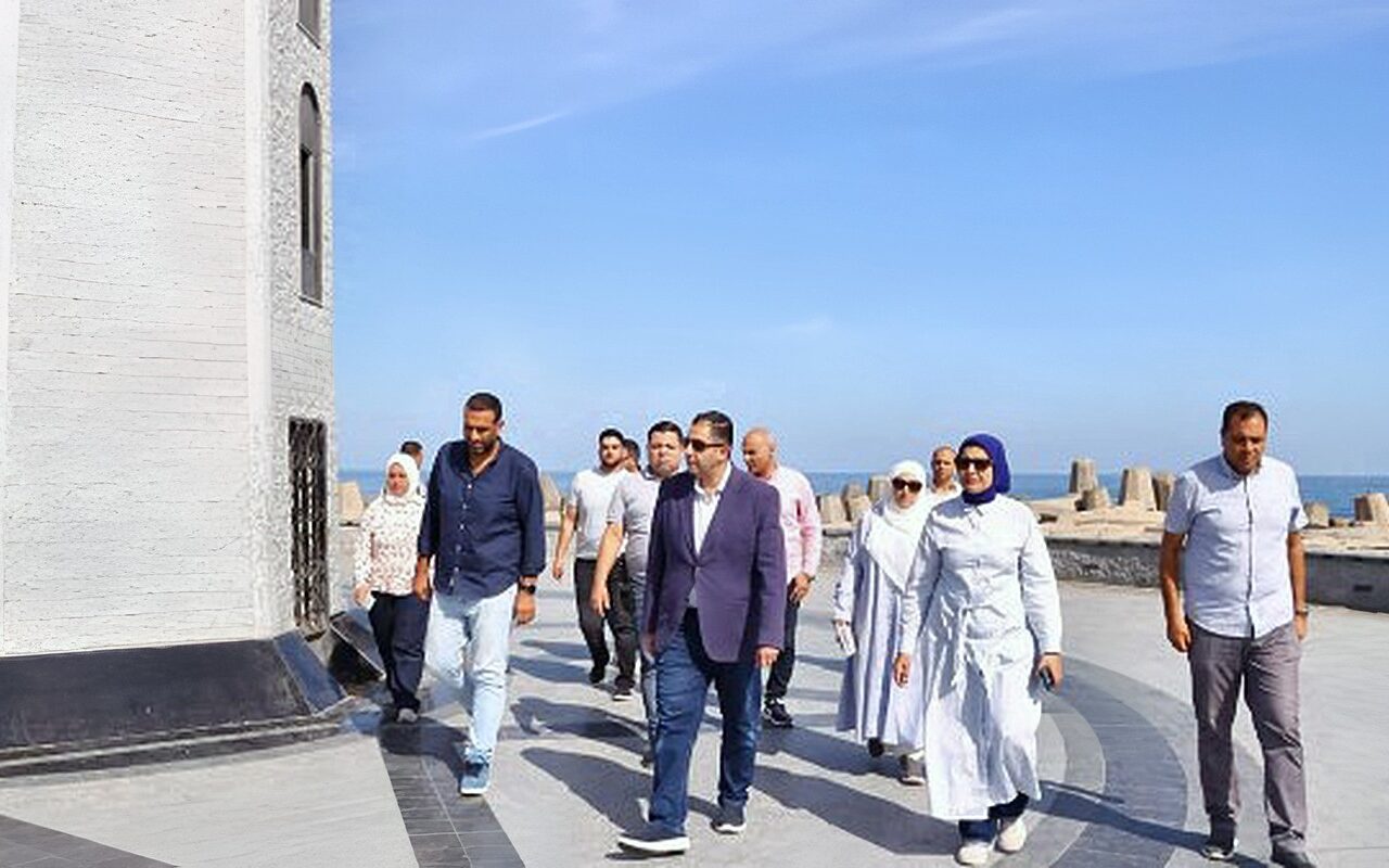 تطوير منطقة اللسان برأس البر وترميم الخريطة التاريخية لمجرى نهر النيل