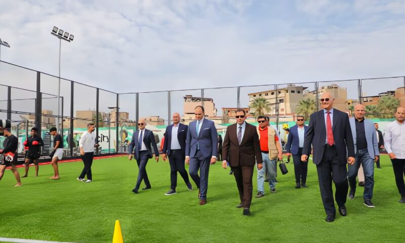 محافظ دمياط يفتتح المرحلة الأولى من نادي «سيتي كلوب»