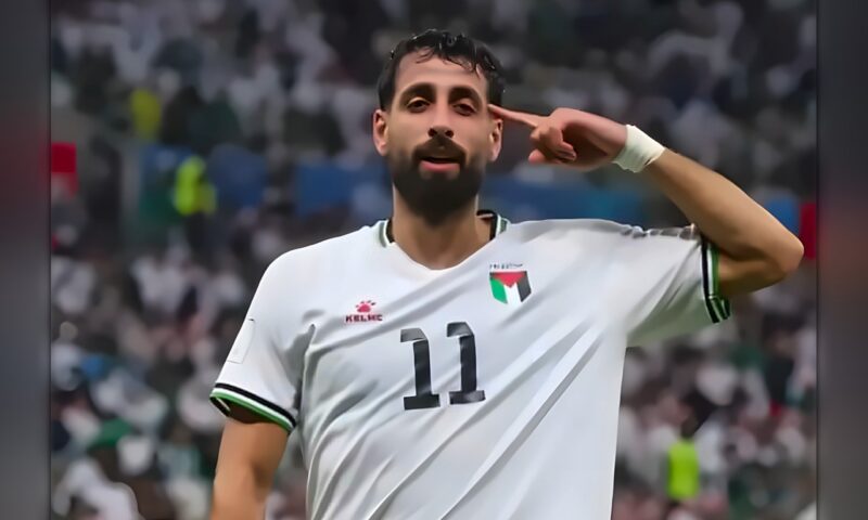 عدي الدباغ يواصل التألق مع منتخب فلسطين