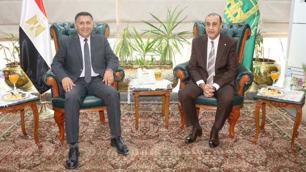 محافظ القليوبية يستقبل مدير الأمن لتعزيز التنسيق بين الأجهزة التنفيذية والأمنية